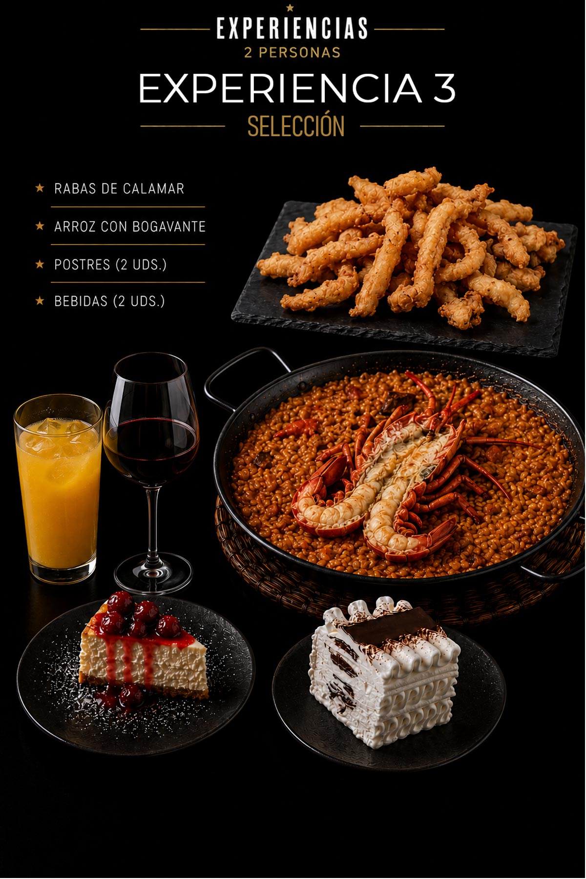 Mar y Arroz para 2 personas