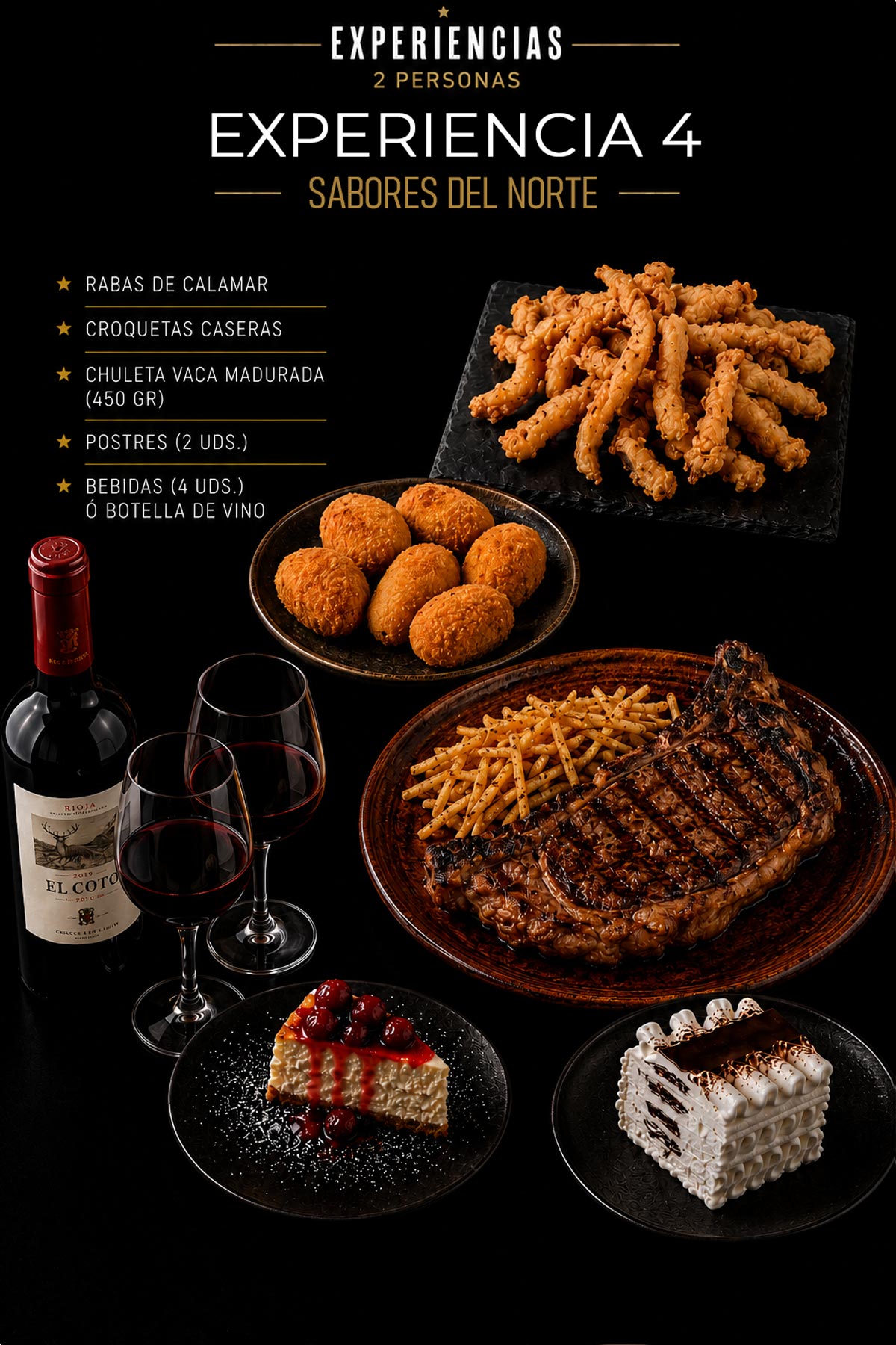 Sabores del Norte para 2 personas