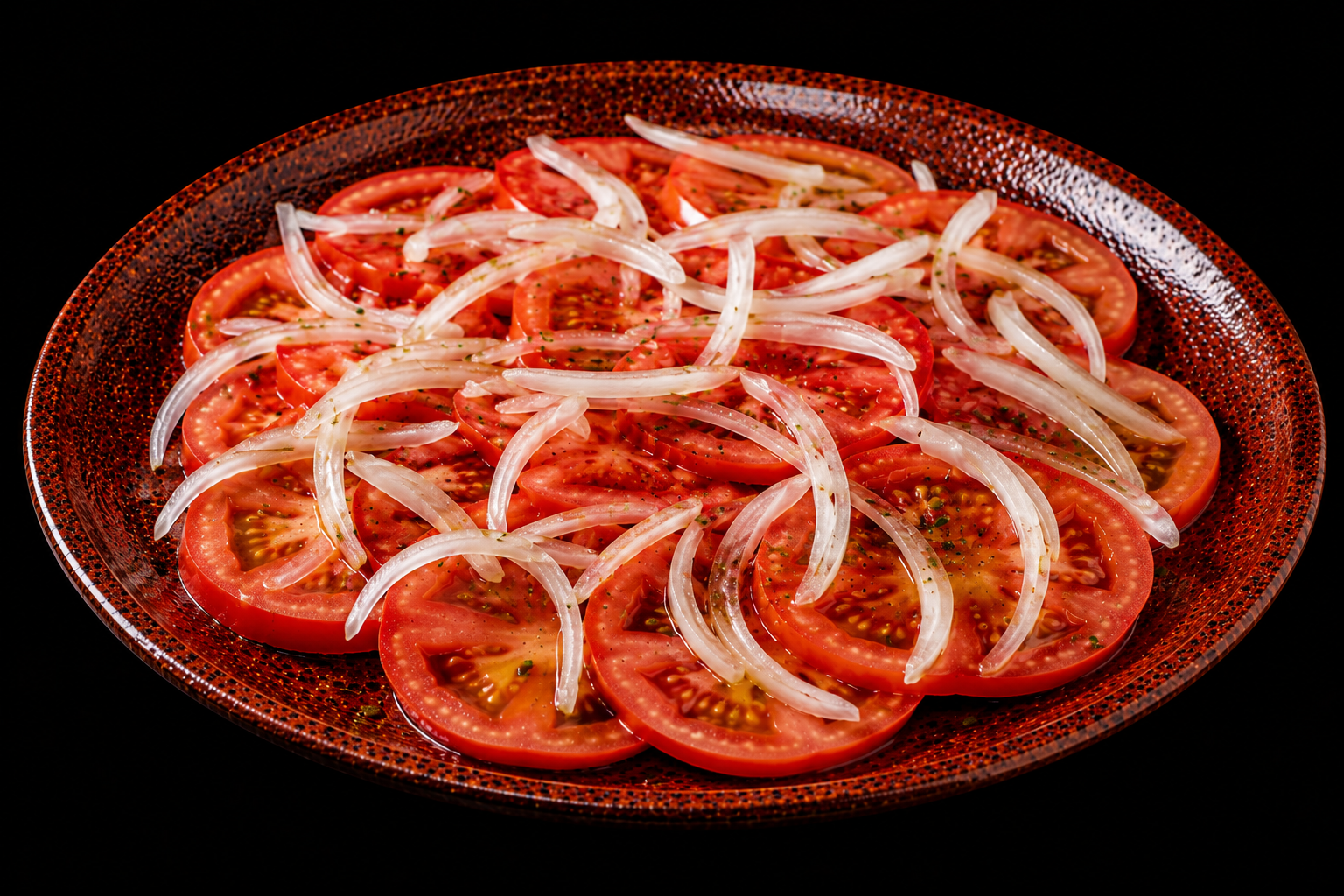 Ensalada de tomates del país