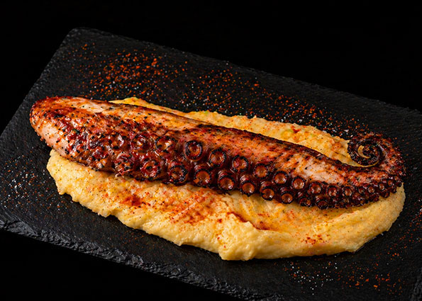 Pulpo a la brasa