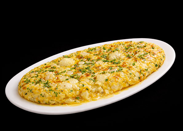 Tortilla de bacalao